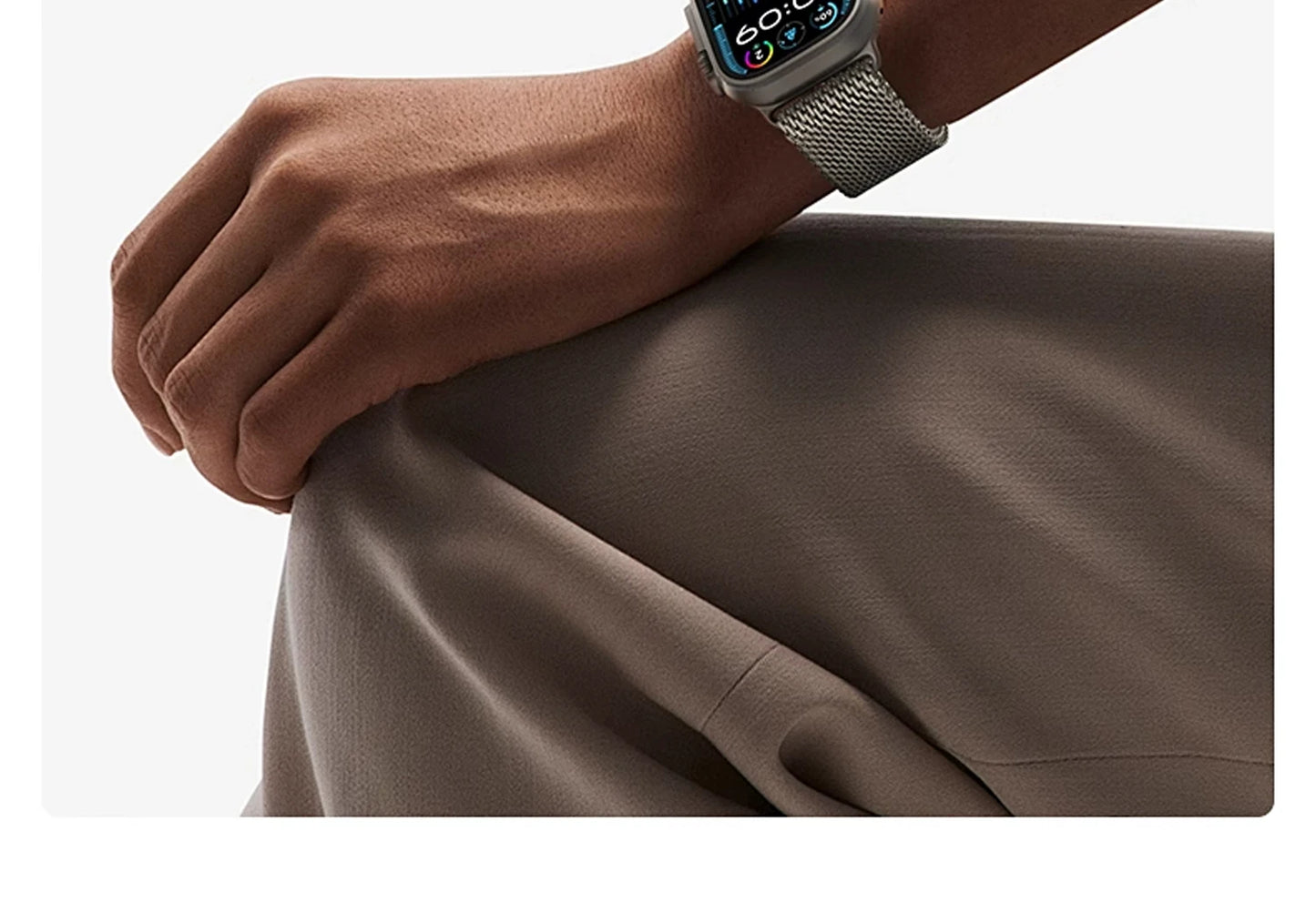 New Apple Watch Titanium Milanese Loop Strap For Apple Watch Ultra 2 Series 10 9 8 Bracelet High Quality Band 49MM 44MM 46 45MM