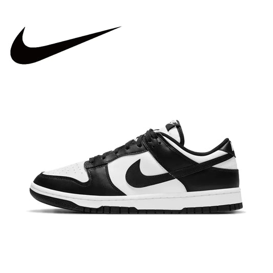 NIKE Original Men's and Women's shoes New Arrival  DUNK LOW Sneakers Anti-slip and wear-resistant plate shoes
