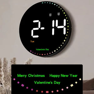 MINI Size Smart WIFI Weather Station Clock for Gaming Desktop Decoration. DIY Cute GIF Animations and Electronic Album function