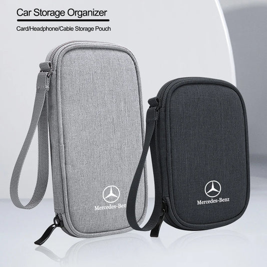 Car Storage Box Carrying Bag Portable Storage Bag For Mercedes Benz AMG W203 W206 W220 W205 Smart W211 W212 W201 W210 W108 C200L